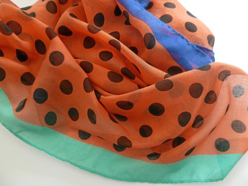 Schal codello orange - schal, codello,
