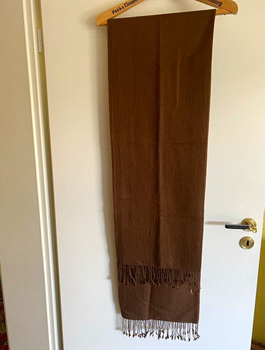 Pashmina kaschmir seide braun - pashmina,