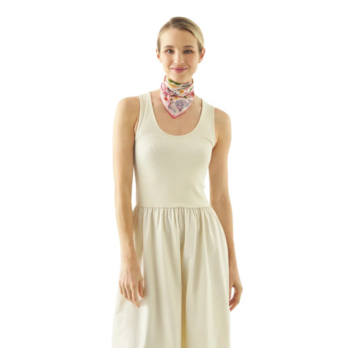 Seidentuch damen pink - pink, –